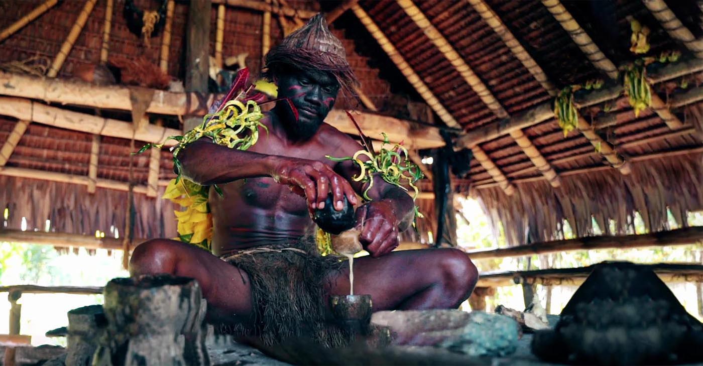 A traditional kava ceremony in Vanuatu